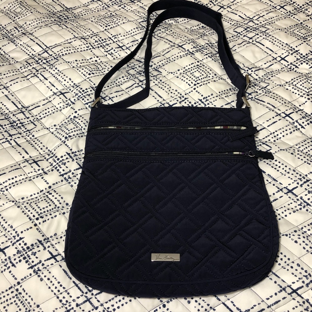 Navy Blue Vera Bradley Crossbody Hipster